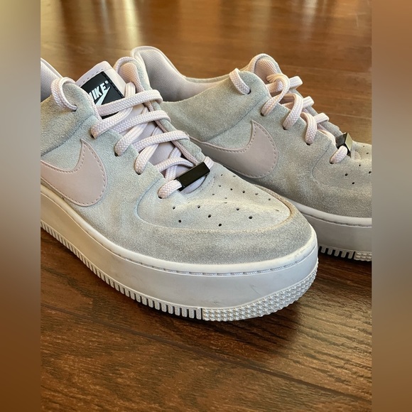 Pink Nike Air Forces - Picture 3 of 3